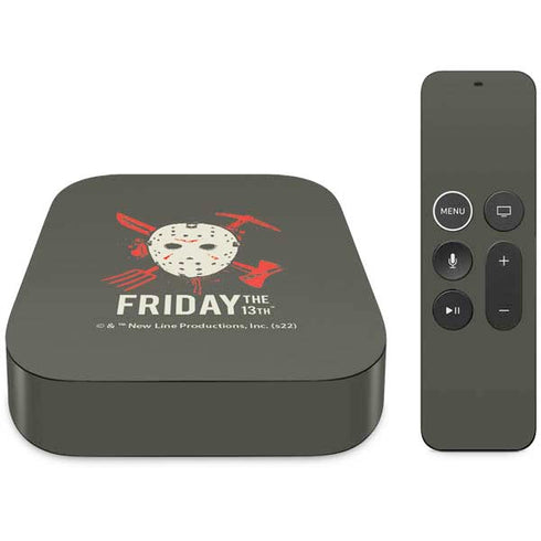 Warner Bros Friday the 13th Jason Voorhees Mask Apple TV Skin